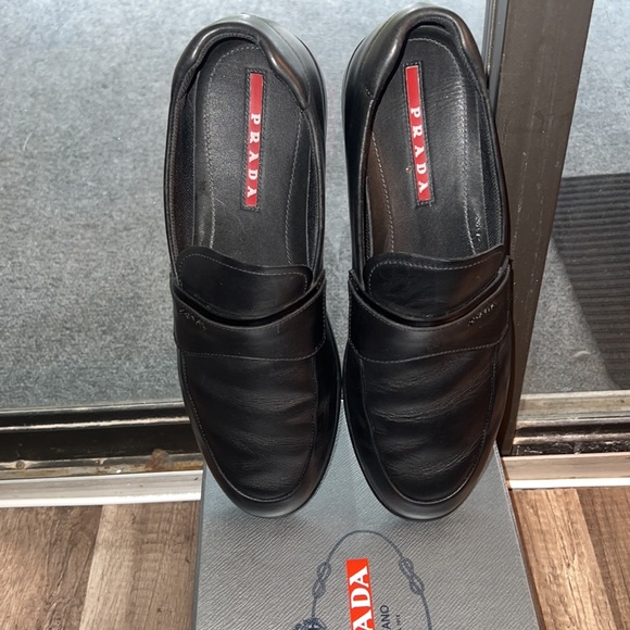 Prada Calzature Uomo Vitello Plume - Picture 4 of 11